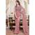 Onion Colour Netting Party Wear Saree