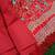 Womens Red Satin Embroidery Work Wedding, Party Wear Semi-stitched Latest Lehenga Choli With Dupatta