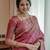 Pink Woven Art Silk Saree With Blouse Piece