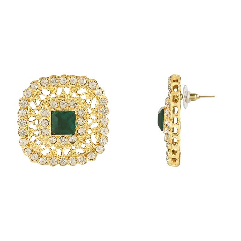 Traditional Kundan Handcrafted Onyx Pearl Choker Necklace Jewellery With Earrings Set For Women/Girls 