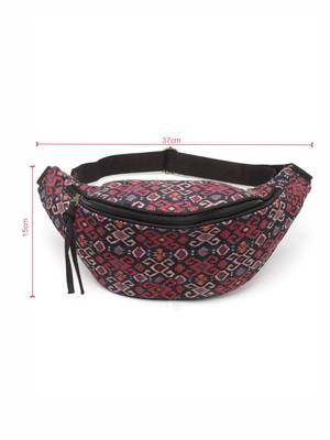 Black, Maroon. Dimensions (LxHxW) : 37 x 15 x 10 cm 3