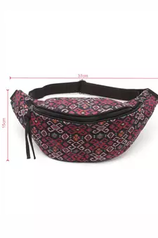 Black, Maroon. Dimensions (LxHxW) : 37 x 15 x 10 cm