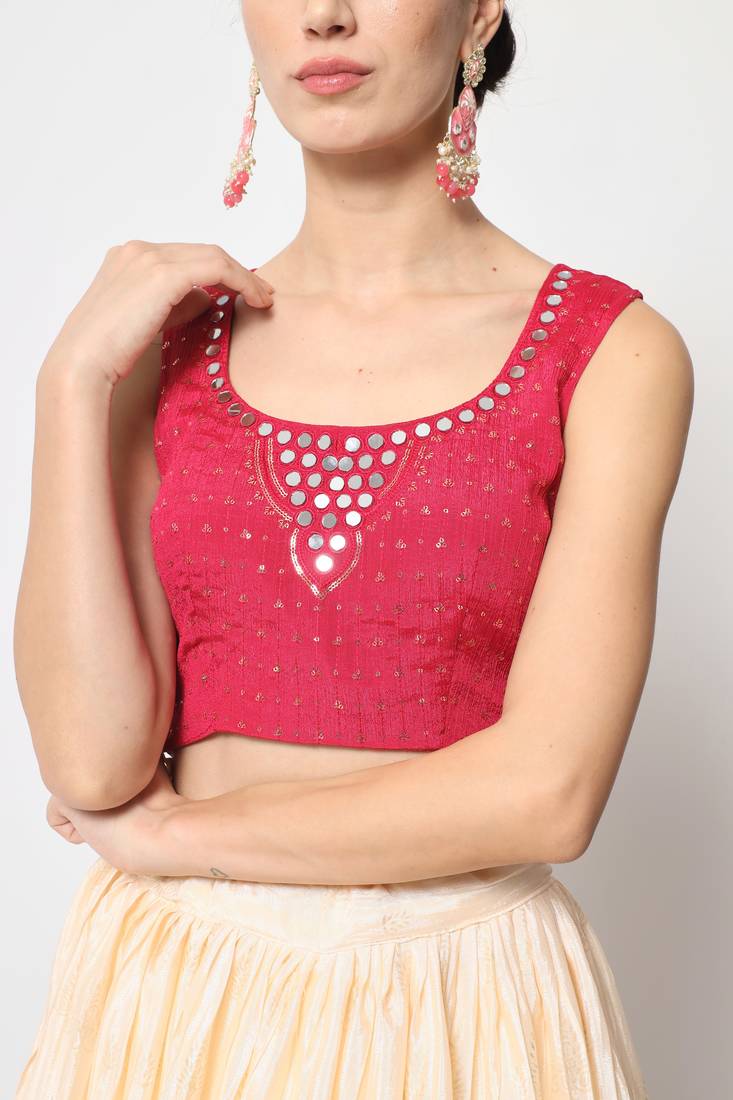 MULTICOLOR FOIL-PRINT WITH EMBROIDERED WORK CHINON CHIFFON SILK FESTIVE & PARTY WEAR SEMI STITCHED LEHENGA