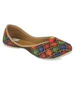 Desi Colour Multicolour women Ethnic Footwear/Punjabi Jutti