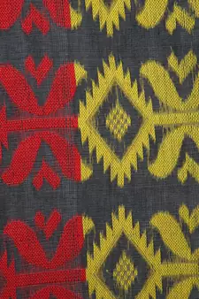 Pinkloom Women'S Black Hand_Woven Soft Cotton Jamdani-Sarees Without Blouse Piece