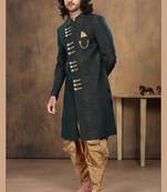 Wedding Wear Heavy Designer Readymade Men's Indo Western