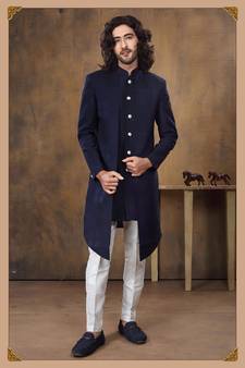 Wedding Wear Heavy Designer Readymade Men's Indo Western