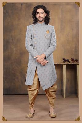 Wedding Wear Heavy Designer Readymade Men's Indo Western 1