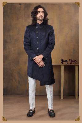 Wedding Wear Heavy Designer Readymade Men's Indo Western 1