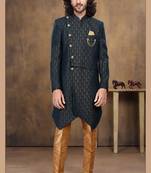 Wedding Wear Heavy Designer Readymade Men's Indo Western