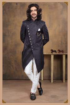Wedding Wear Heavy Designer Readymade Men's Indo Western