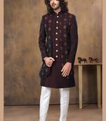 Wedding Wear Heavy Designer Readymade Men's Indo Western