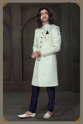 Wedding Wear Heavy Designer Readymade Men's Indo Western 1