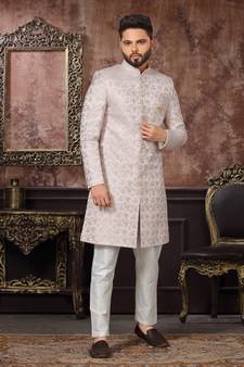 Wedding Wear Heavy Designer Readymade Men's Indo Western