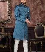 Wedding Wear Heavy Designer Readymade Men's Indo Western