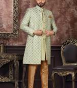Wedding Wear Heavy Designer Readymade Men's Indo Western