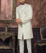 Wedding Wear Heavy Designer Readymade Men's Indo Western