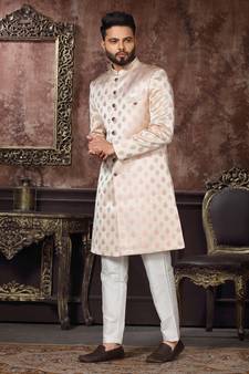 Wedding Wear Heavy Designer Readymade Men's Indo Western
