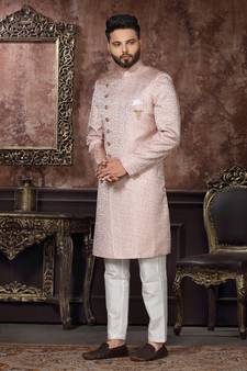 Wedding Wear Heavy Designer Readymade Men's Indo Western