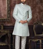 Wedding Wear Heavy Designer Readymade Men's Indo Western