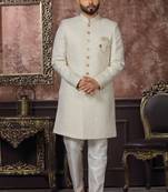 Wedding Wear Heavy Designer Readymade Men's Indo Western