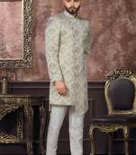 Wedding Wear Heavy Designer Readymade Men's Indo Western