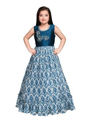 Betty P.Blue coloured Gown will make your little one look beautiful. 1
