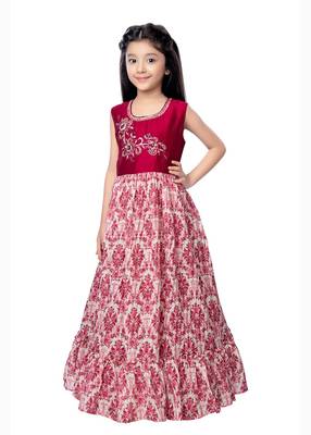 Betty Rani coloured Gown will make your little one look beautiful. 2