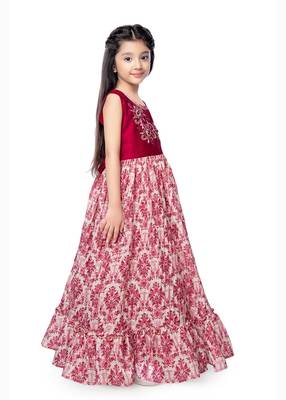 Betty Rani coloured Gown will make your little one look beautiful. 3
