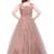Betty Orchid coloured Gown will make your little one look beautiful.