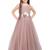 Betty Orchid coloured Gown will make your little one look beautiful.