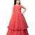 Betty Tomato coloured Gown will make your little one look beautiful.