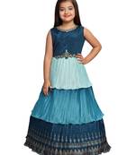 Betty Firozi coloured Gown will make your little one look beautiful.