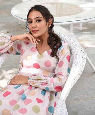 Retro Polka Dress 5
