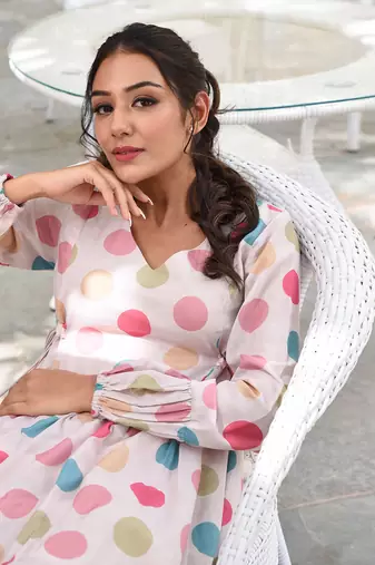 Retro Polka Dress