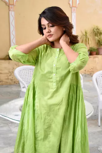 Lemongrass Malmal Dress