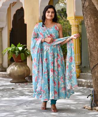 Blue Lily Suit Set 1
