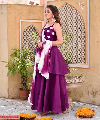 Purple Lotus Suit Set 2