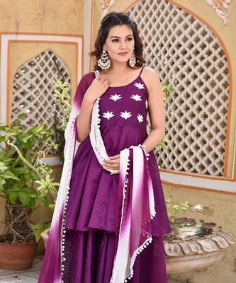 Purple Lotus Suit Set 6