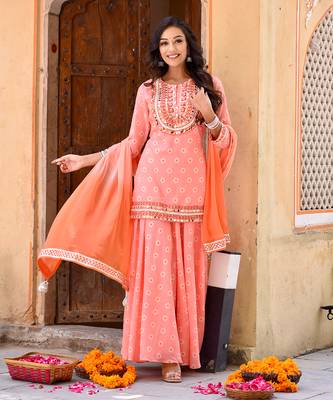 Peach Love Suit Set 1
