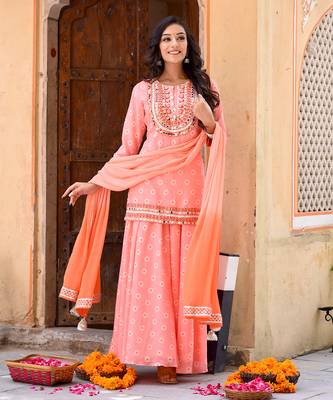 Peach Love Suit Set 2