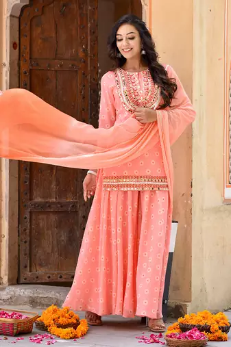 Peach Love Suit Set