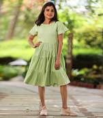 Green Tier Dress