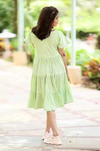 Green Tier Dress