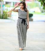 Black Vertical Jumpsuit