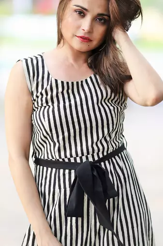 Black Vertical Jumpsuit