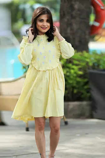 Sunrise Pastel Yellow Dress