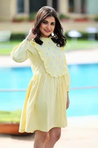 Sunrise Pastel Yellow Dress