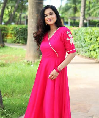 Pink Angarakha Dress 3