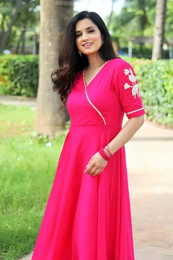Pink Angarakha Dress